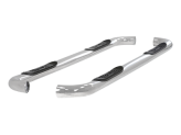 Подножки для Nissan Murano трубообразные с площадкой 76 мм, полир. нерж. сталь, изображение 2